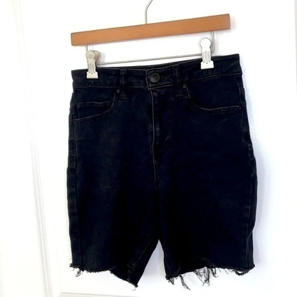 NO BOUNDARIES | Women’s Black Skinny Jean Shorts Size Small